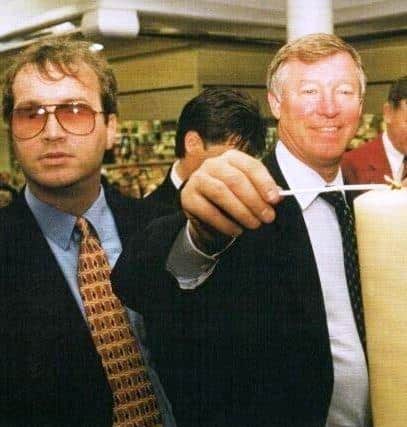 1996... Alex Ferguson launches Children in Crossfire.
