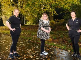 Chloe Kelly, Connected Health Care Assistant, Laura Magee, and Lauren Kelly, Connected Health Care Assistant.