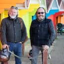 Si King and Dave Myers at Scarborough Beach