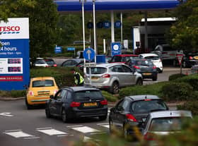 There have been long queues for petrol across England, Scotland and Wales