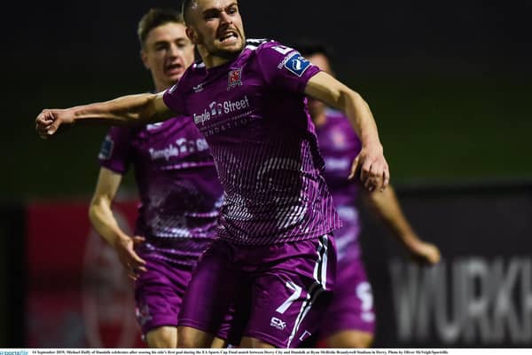 Derry City bound Michael Duffy wants to finish his Dundalk career on a high.