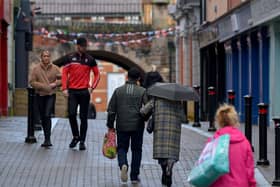 Shoppers in Derry’s city centre (File picture).  Photo: George Sweeney  DER2047GS - 005