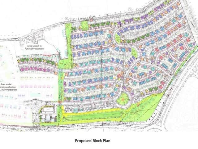 A massive housing development has been approved in the Waterside.