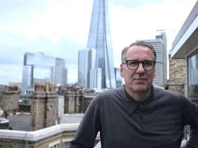 Former Arsenal and England footballer Paul Merson
