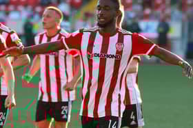 Derry City's Junior Ogedi-Uzokwe.