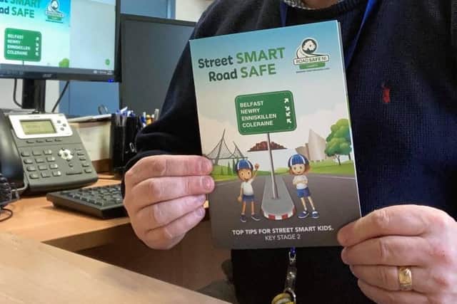 Road Safe NI chairman Davy Jackson developed the idea based on England’s Department of Transport’s version.