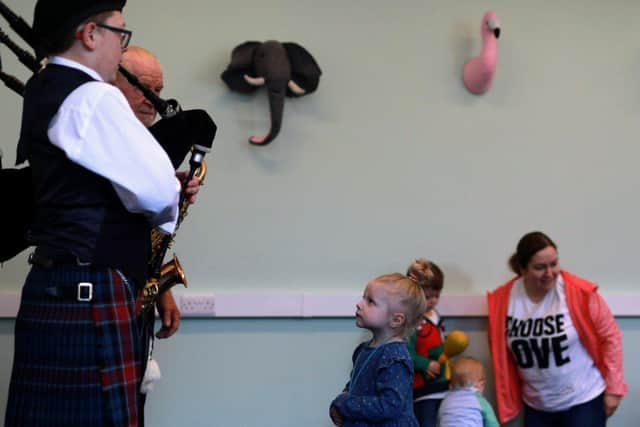 Baby Shark on the bagpipes was a firm favourite.