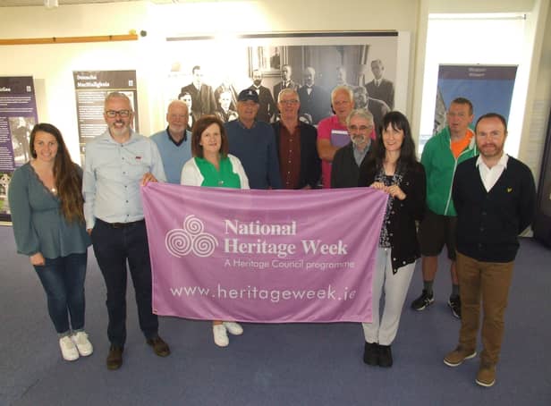 Some of the people who attended the lunchtime event for Heritage Week event organisers in the County Museum, High Road, Letterkenny on Friday, August 5.  National Heritage Week starts on Saturday, August 13 and runs until Sunday, August 21.
