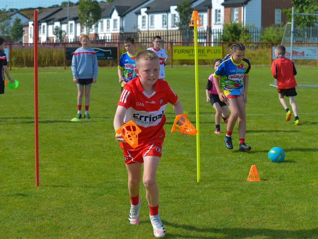 There were lots of activities at the Sean Dolan’s Cul Camp on Tuesday last. Photo: George Sweeney. DER2232GS – 011