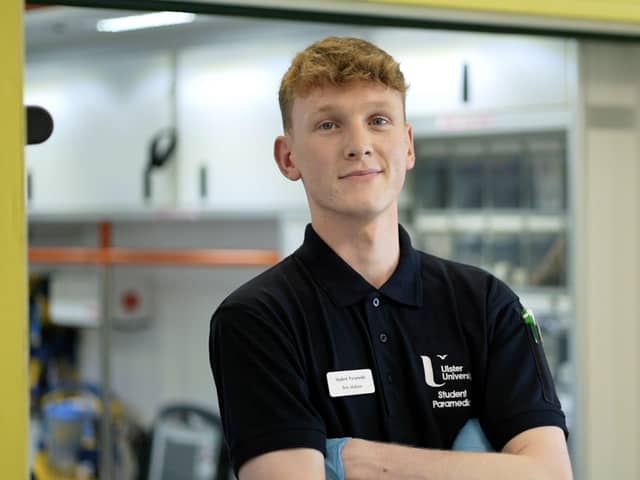 Ben Malone has wanted to become a paramedic since he was a child.