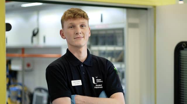 Ben Malone has wanted to become a paramedic since he was a child.