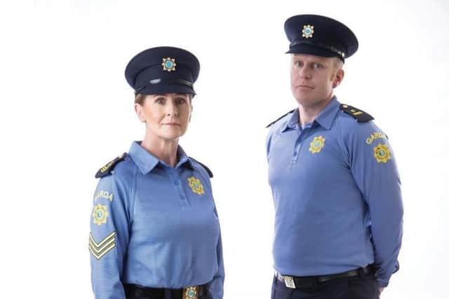 This is the first time that the Operational Uniform, other than the uniform cap, will feature the Garda Crest on the Operational Uniform.