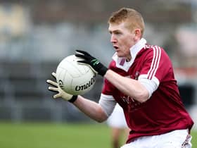 Christopher Bradley hit 0-6 in the first half of Slaughtneil's emphatic defeat of Steelstown on Sunday.