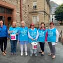 Volunteers who collected £1539 for Alzheimer's Society at the Foyle Maritime Festival.