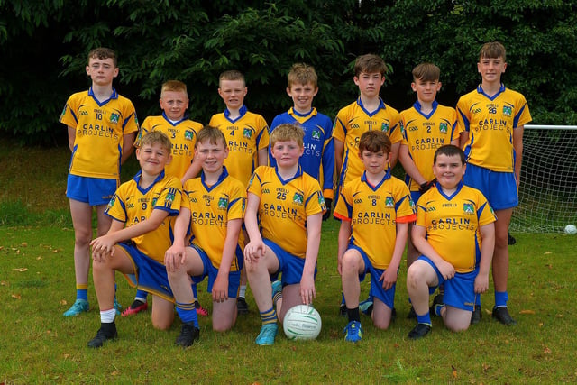 Burt U13s who took part in the John McChrystal  Cup at Doire Trasna on Sunday morning last. Photo: George Sweeney.  DER2233GS – 0007