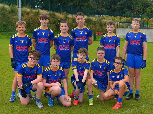 Steelstown took part in the John McChrystal U13 Cup at Doire Trasna on Sunday morning last. Photo: George Sweeney.  DER2233GS – 003