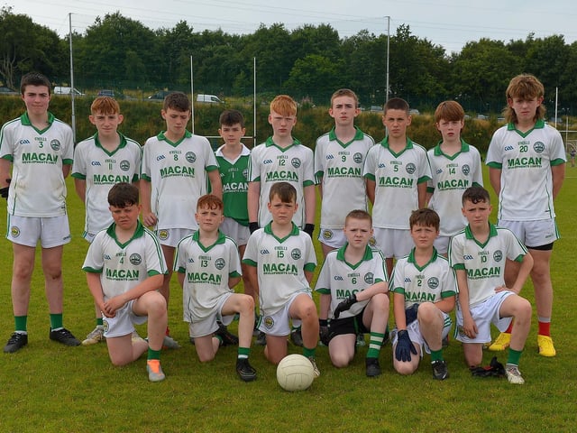 Craigbane U13s who took part in the John McChrystal  Cup at Doire Trasna on Sunday morning last. Photo: George Sweeney.  DER2233GS – 009