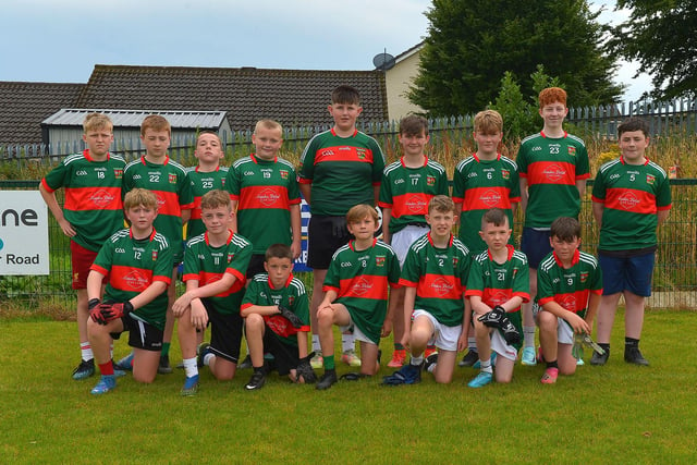 Slaughtmanus participated in the John McChrystal U13 Cup at Doire Trasna on Sunday morning last. Photo: George Sweeney.  DER2233GS – 002