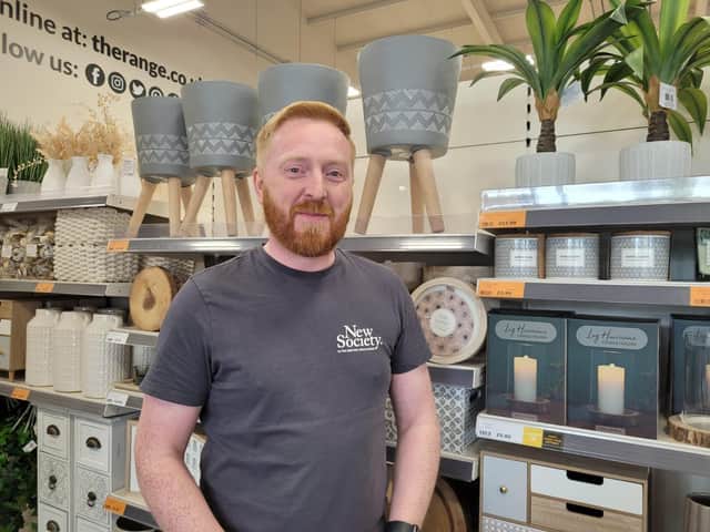 Rory Morris, Store Manager in the Range.