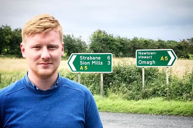 Daniel McCrossan, the SDLP MLA for West Tyrone, pictured at the A5 road previously.