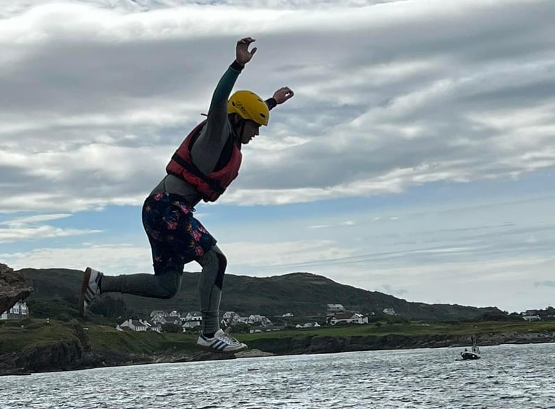 Taking the plunge into Sheephaven Bay