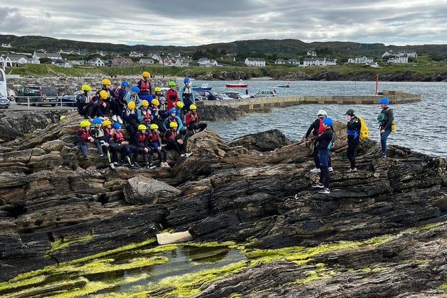 Coasteering in Donegal