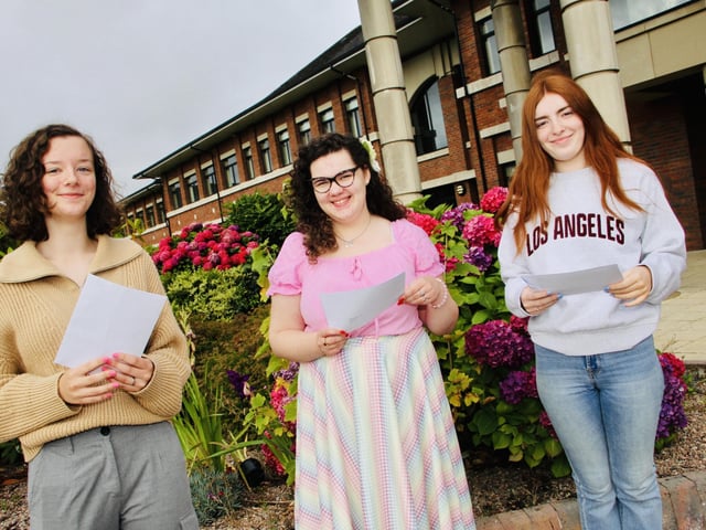 A-Level students from Thornhill College.