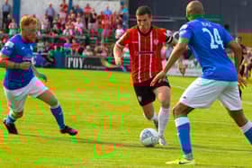 Derry City's Patrick McEleney was in sparklingly form at Finn Harps last month. Picture by Kevin Moore/MCI
