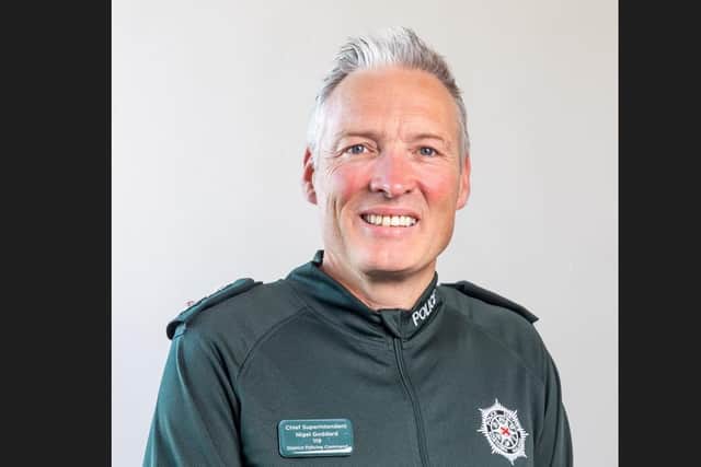 Chief Superintendent Nigel Goddard