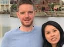 The late Cormac McLaughlin, pictured with his wife, Krystal.