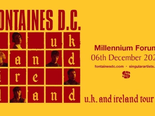 Fontaines DC. December 6. 8pm