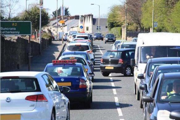 Buncrana Road (Bóthar Bhun Cranncha). From the Inishowen seaside town Buncrana (Bun Cranncha), meaning 'foot of the Crana river'.