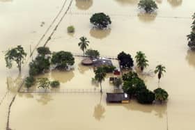 Flooding in Colombia in 2010. Photograph: Fernando Vergara