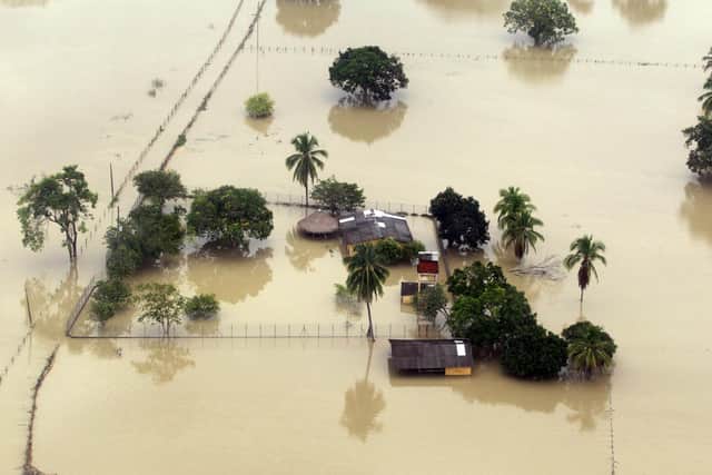 Flooding in Colombia in 2010. Photograph: Fernando Vergara