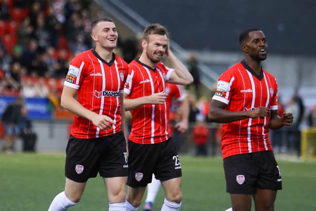 Ryan Graydon scored his third goal for Derry City to get the ball rolling against UCD on a big night for the Candy Stripes.