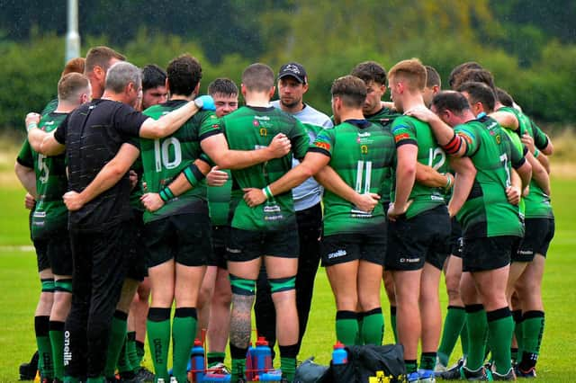 City of Derry Head Coach Richard McCarter is hoping his side can get their season up and running this weekend as they travel to Grosvenor. (Photo: George Sweeney)