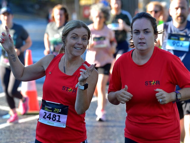Star Running Club’s Patricia Rodgers (2481). Photo: George Sweeney. DER2236GS – 017