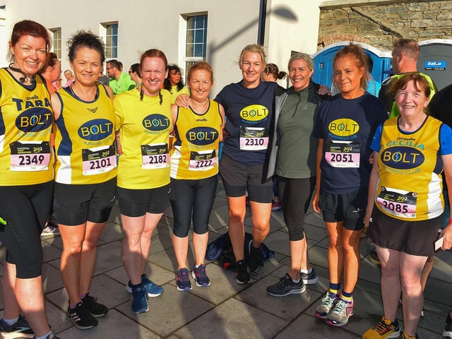Members of Bolt Running Club took part in the 39th Waterside Half Marathon on Sunday morning last. Photo: George Sweeney. DER2236GS – 001
