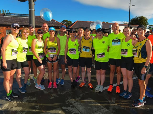 Inishowen Athletic Club took part in the 39th Waterside Half Marathon on Sunday morning last. Photo: George Sweeney. DER2236GS – 005
