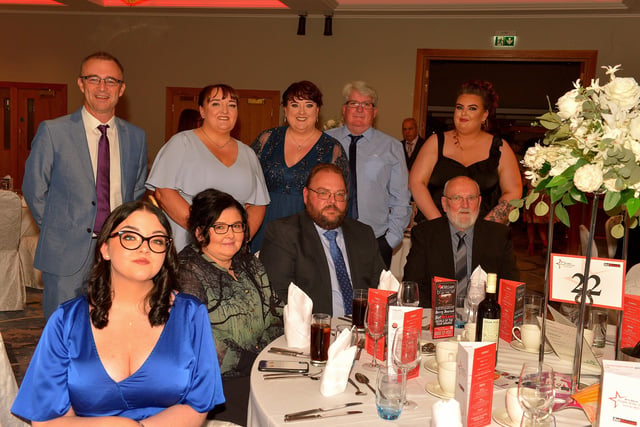 Guests pictured at the Derry Journal People of the Year Awards 2022. Photo: George Sweeney.  DER2235GS – 050