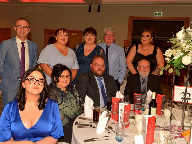 Guests pictured at the Derry Journal People of the Year Awards 2022. Photo: George Sweeney. DER2235GS – 050
