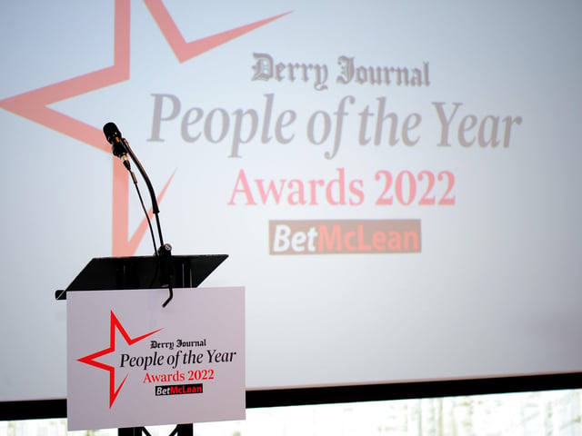 Derry Journal People of the Year Awards, 1st September 2022. Photo: George Sweeney.