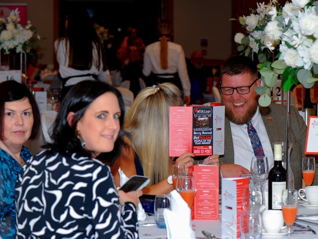 Derry Journal People of the Year Awards, 1st September 2022. Photo: George Sweeney.