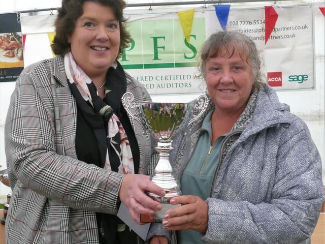 Andrea Mitchell - winner of Highest Points in Craft Section