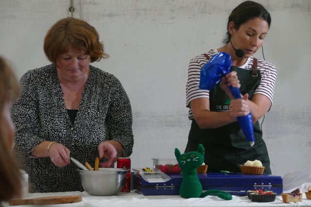 Green Cat cookery demonstration
