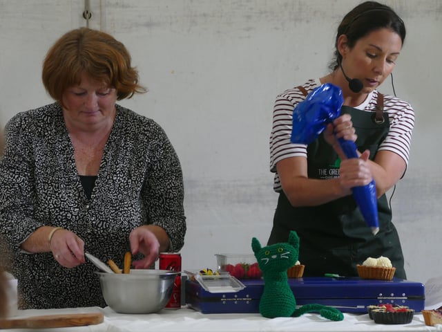 Green Cat cookery demonstration
