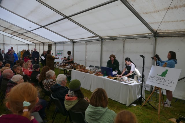 Green Cat Cookery demonstration