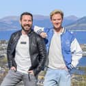 Martin Compston and Phil MacHugh