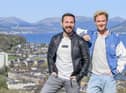Martin Compston and Phil MacHugh