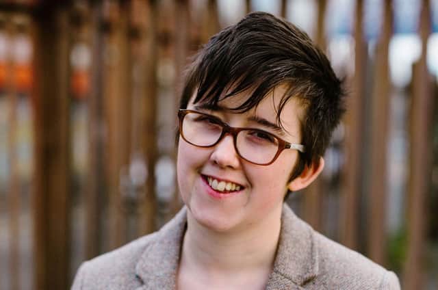 The late writer Lyra McKee